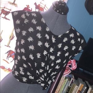 Boston terrier/ Frenchie Top